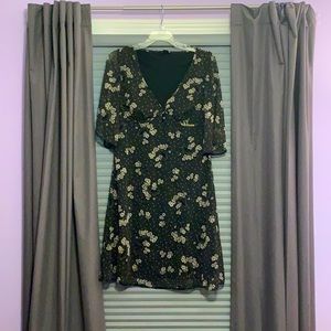Black and Tan H&M dress